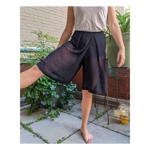 BCBGeneration Sheer Bermuda Shorts